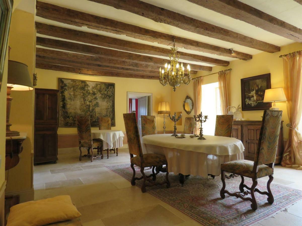 Chateau De Gaubert Bed & Breakfast Terrasson Dış mekan fotoğraf